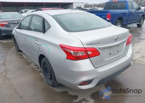 2017 Nissan Sentra Sv z USA, uszkodzony, nr VIN 3N1AB7AP7HL665093